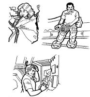 A coloring page of outer space